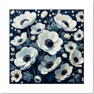 Anemone Flowers Posters and Art